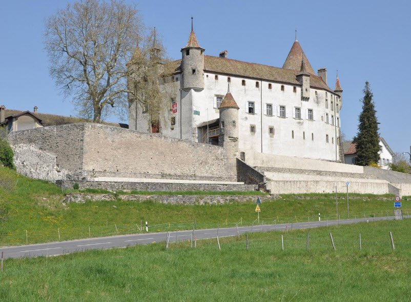 Château d'Oron, Oron, Vaud, Switzerland